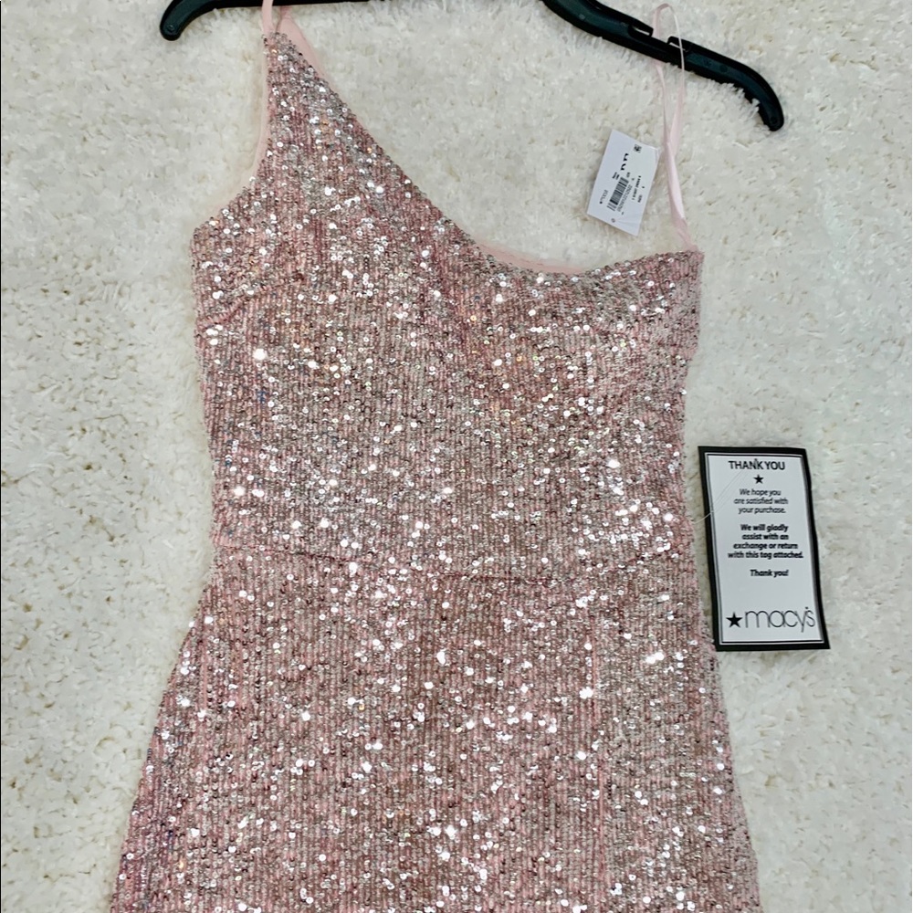 COPY - Xscape long sequined gown NWT